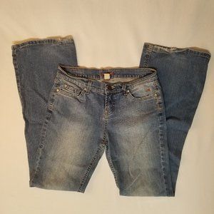 Grane Juniors Blue Flare Bootcut Denim Jeans Pants